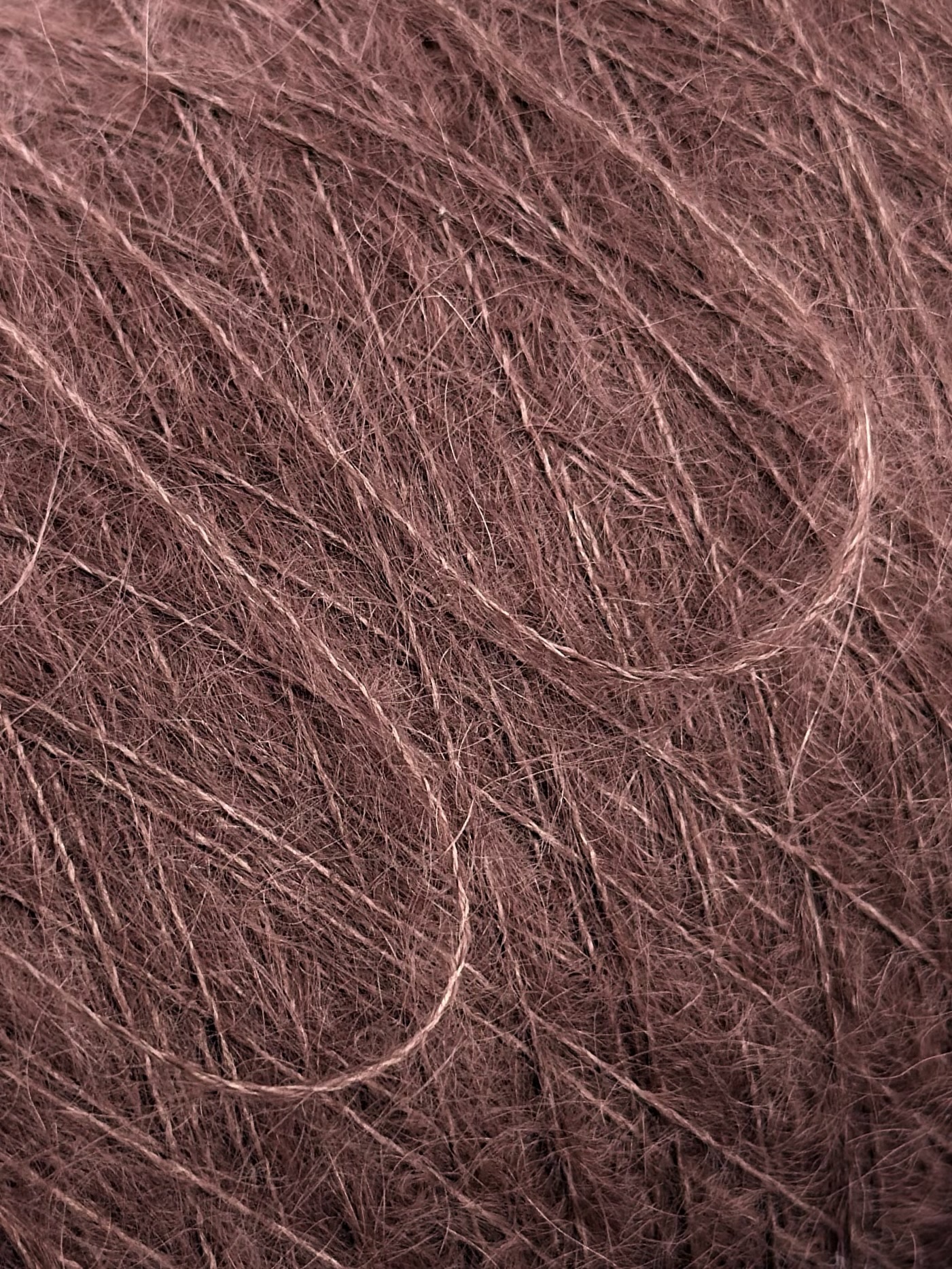 Royal Kid Silk Nm 9000 – Fil en Super Kid Mohair et soie col. Châtain clair | Zimpfer Wolle Selezione